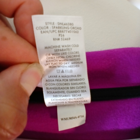 #273 Danskin Now Maternity Double Knit Jacket Size 16/18 (XL) - Picture 5 of 7